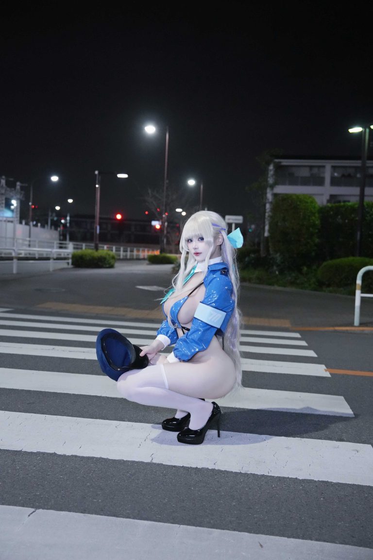 幼愛youmeko – NO.31 蔚蓝档案 飞鸟马时police 15P-646MB - 幼愛youmeko蔚蓝档案飞鸟马时Police主题cos写真，飒爽感直接拉满（第2张，共5张）