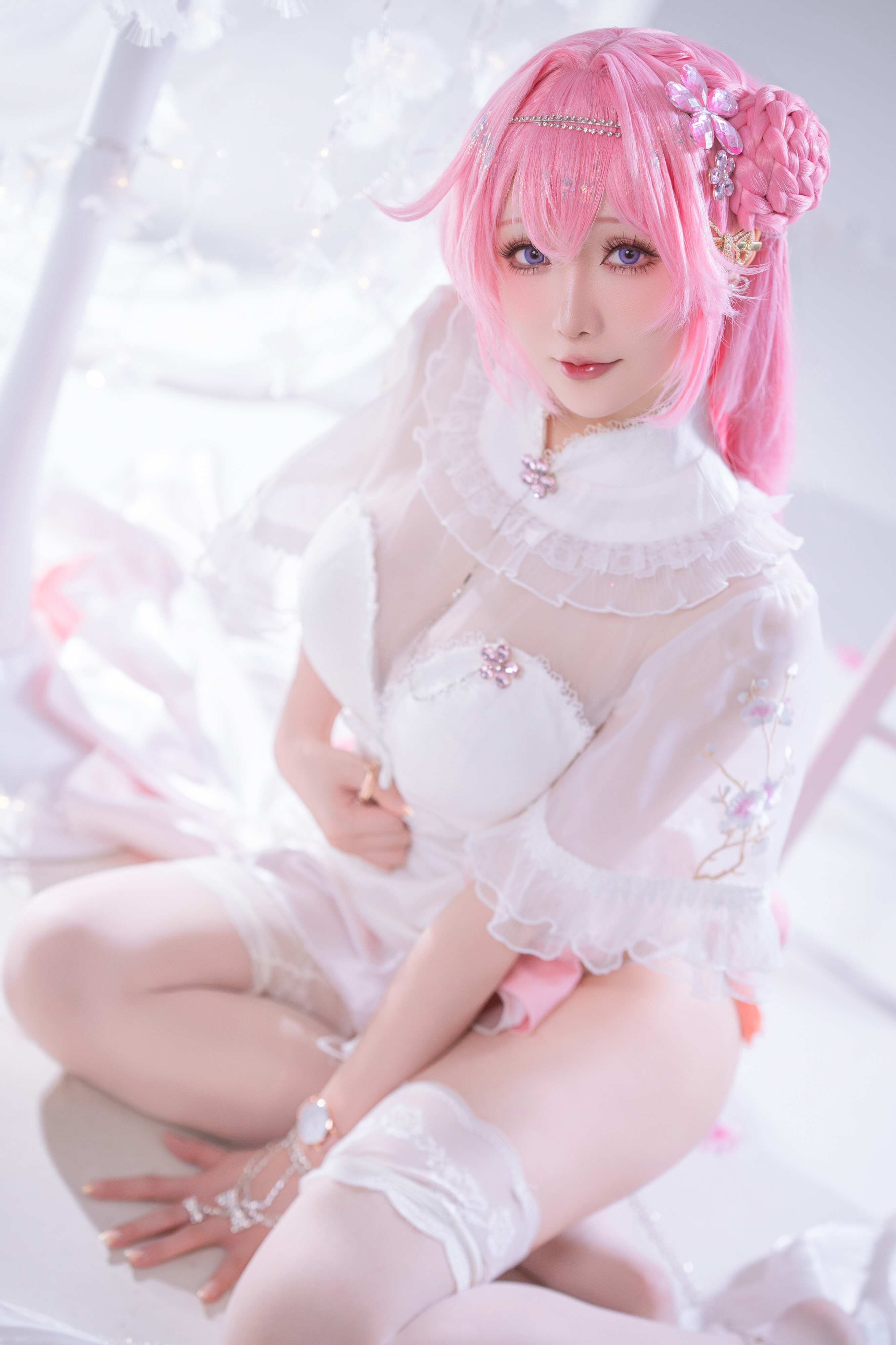 星之迟迟 计划D 胜利女神:妮姬 桃乐丝 - 服装还原度抠到每朵碎钻花(第3张,共4张)