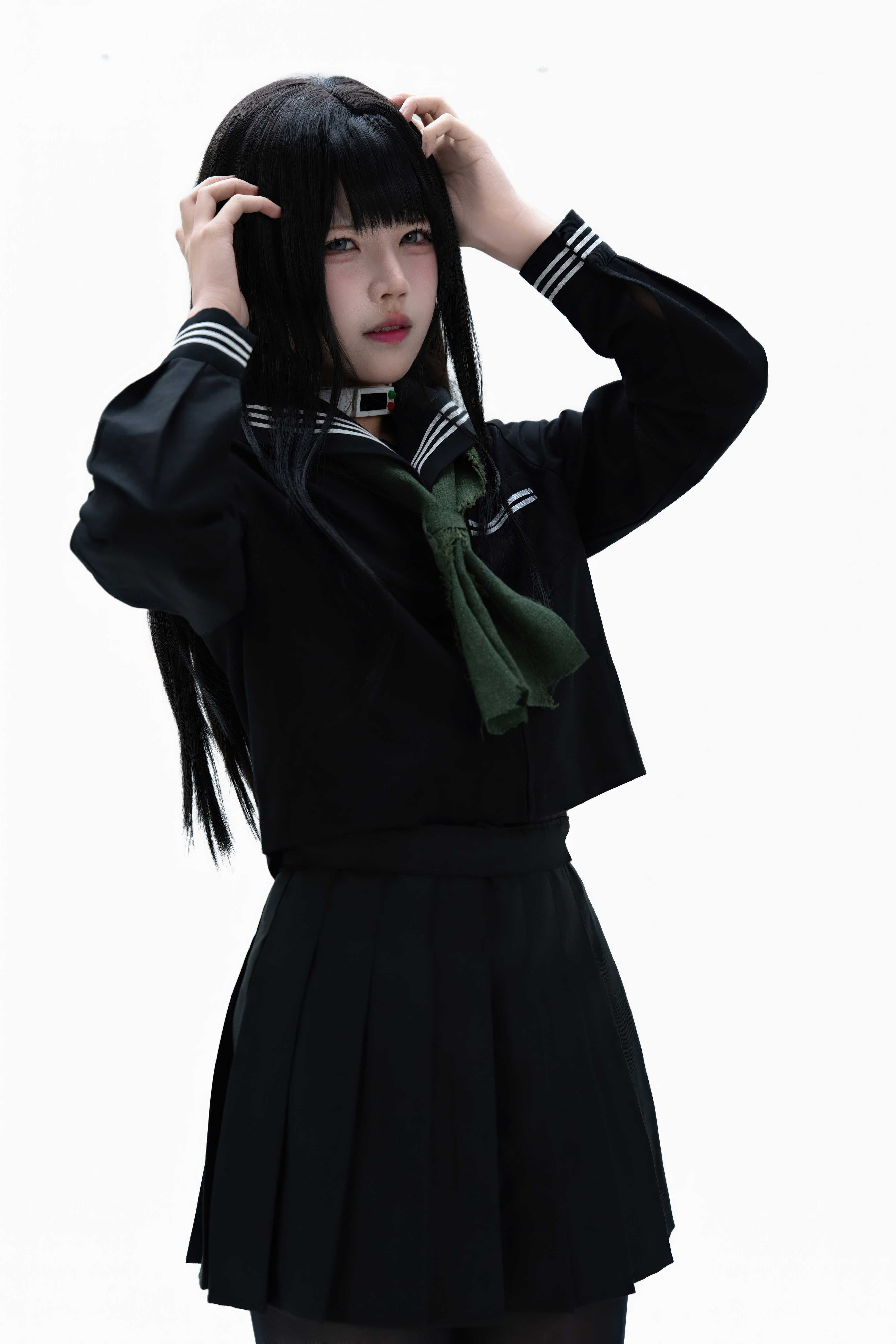 清水凪 白夜凛音 - 清水凪演绎白夜凛音,把原作角色独有的清冷气质精准拿捏(第3张,共4张)