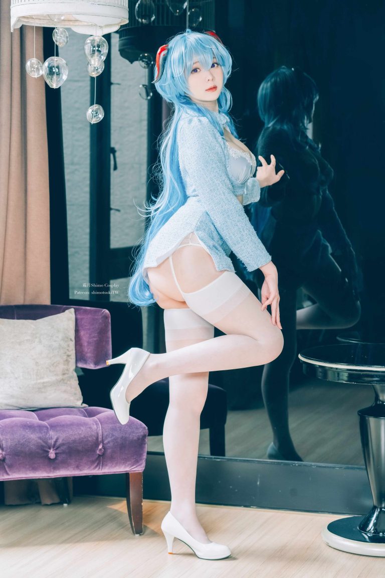 霜月shimo NO.146 Ganyu lingerie15P-100MB 图文解析(第1张,共4张)