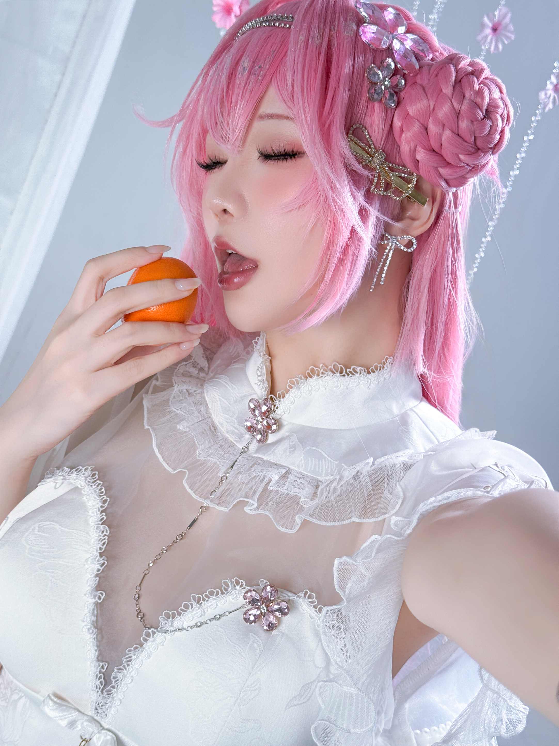 星之迟迟 计划D 胜利女神:妮姬 桃乐丝 - 服装还原度抠到每朵碎钻花(第4张,共4张)