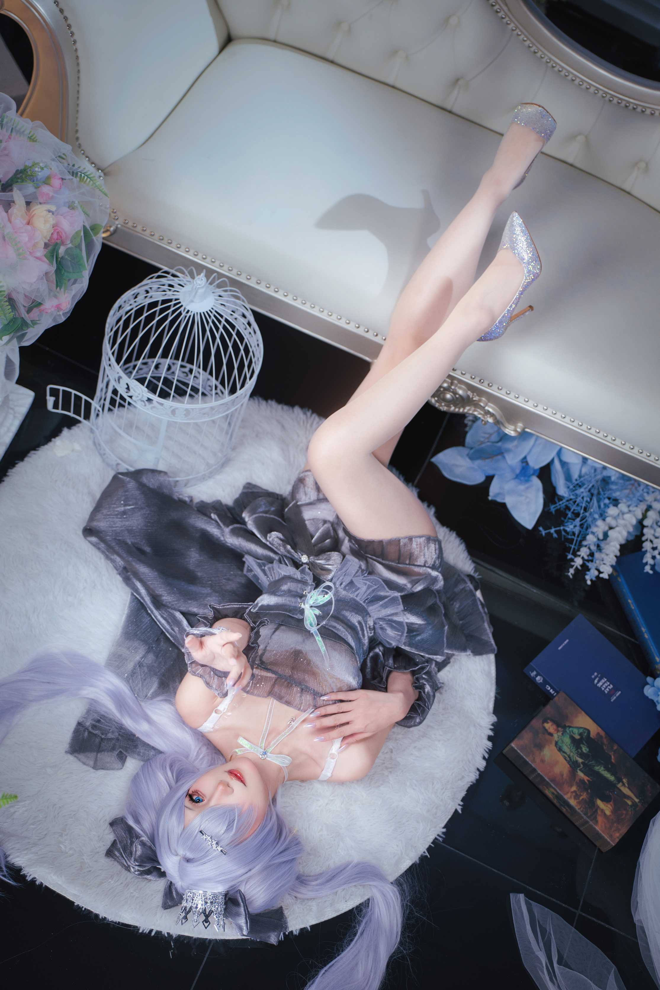 是夙卿呀COS NIKKE灰姑娘,造型细节高还原尽显角色魅力