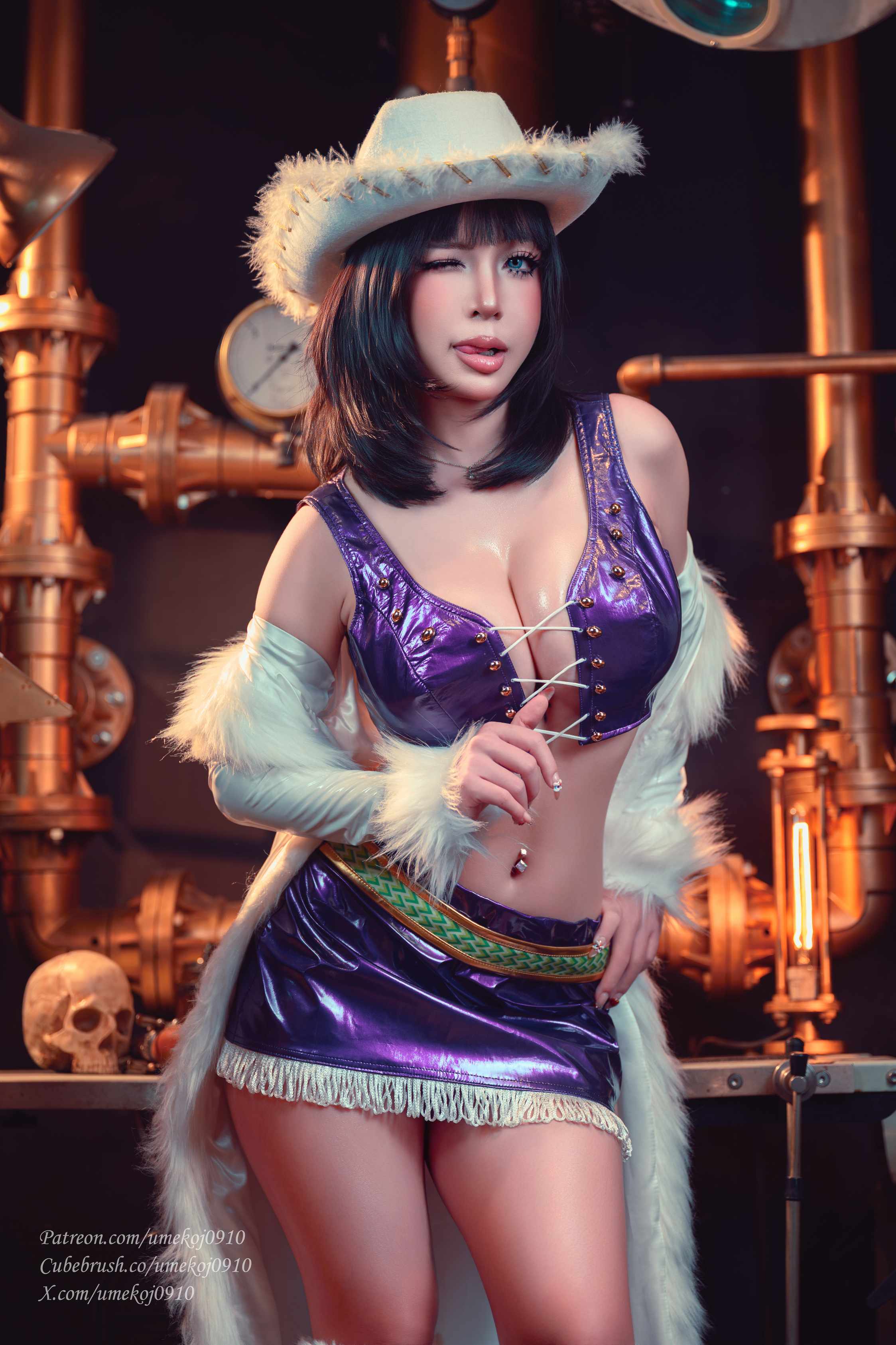 Umeko J – Nico Robin Alabasta (One Piece) - Umeko J cos海贼王阿拉巴斯坦妮可罗宾,造型细节高度还原原作(第3张,共3张)