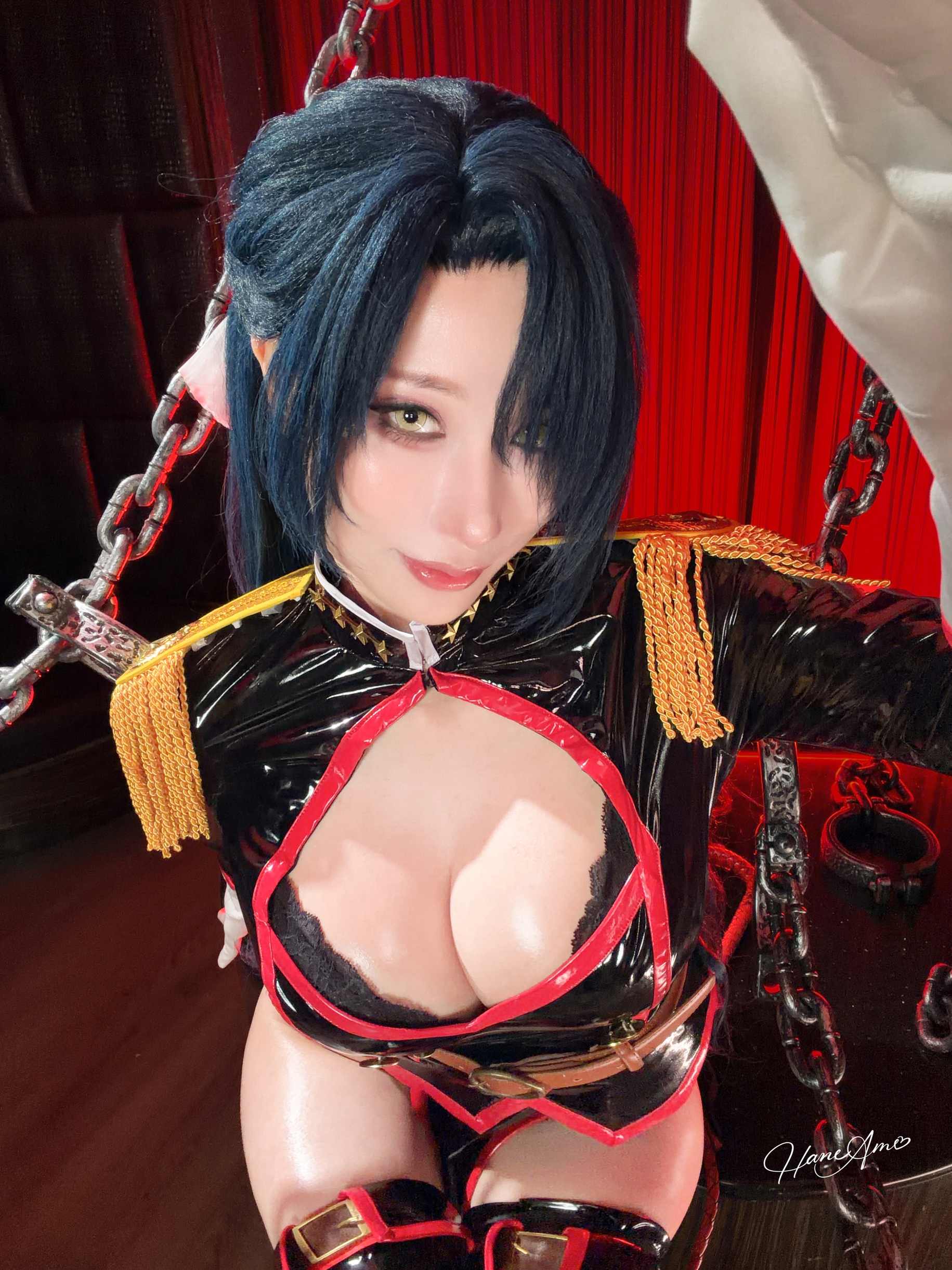 雨波HaneAme – Chained_Soldier_Fubuki_Azuma_魔都精兵的奴隸東風舞希 - 雨波HaneAme演绎魔都精兵的奴隶东风舞希,角色气质拿捏得恰到好处(第2张,共5张)