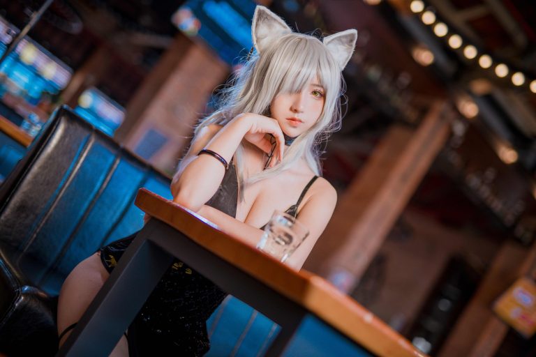 九曲Jean NO.143 明日方舟-黑·周年礼服9P-65MB 图文解析(第4张,共4张)