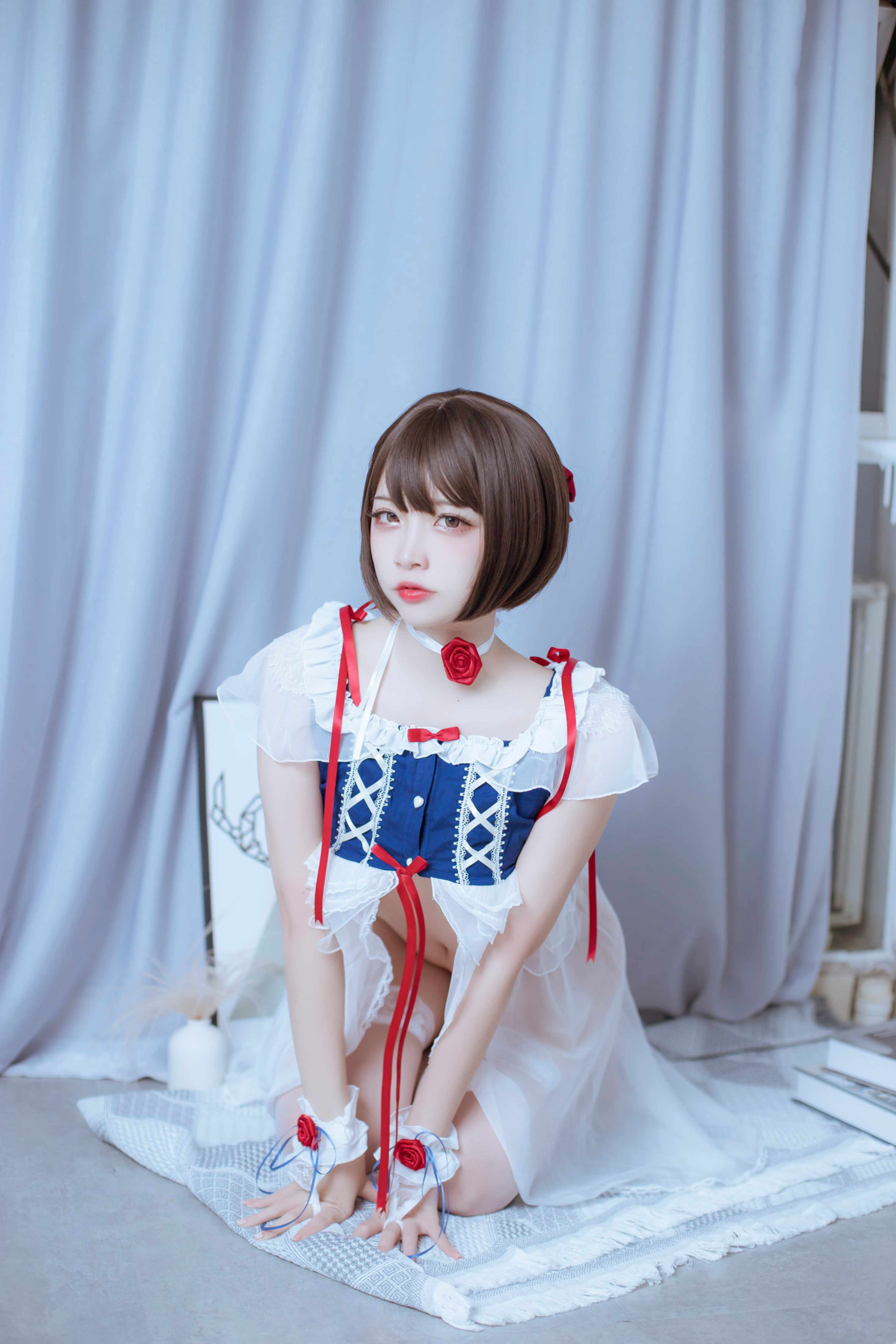 二佐Nisa – 白雪姬 - 二佐Nisa演绎白雪姬COS,童话感满满的造型细节太动人(第3张,共4张)