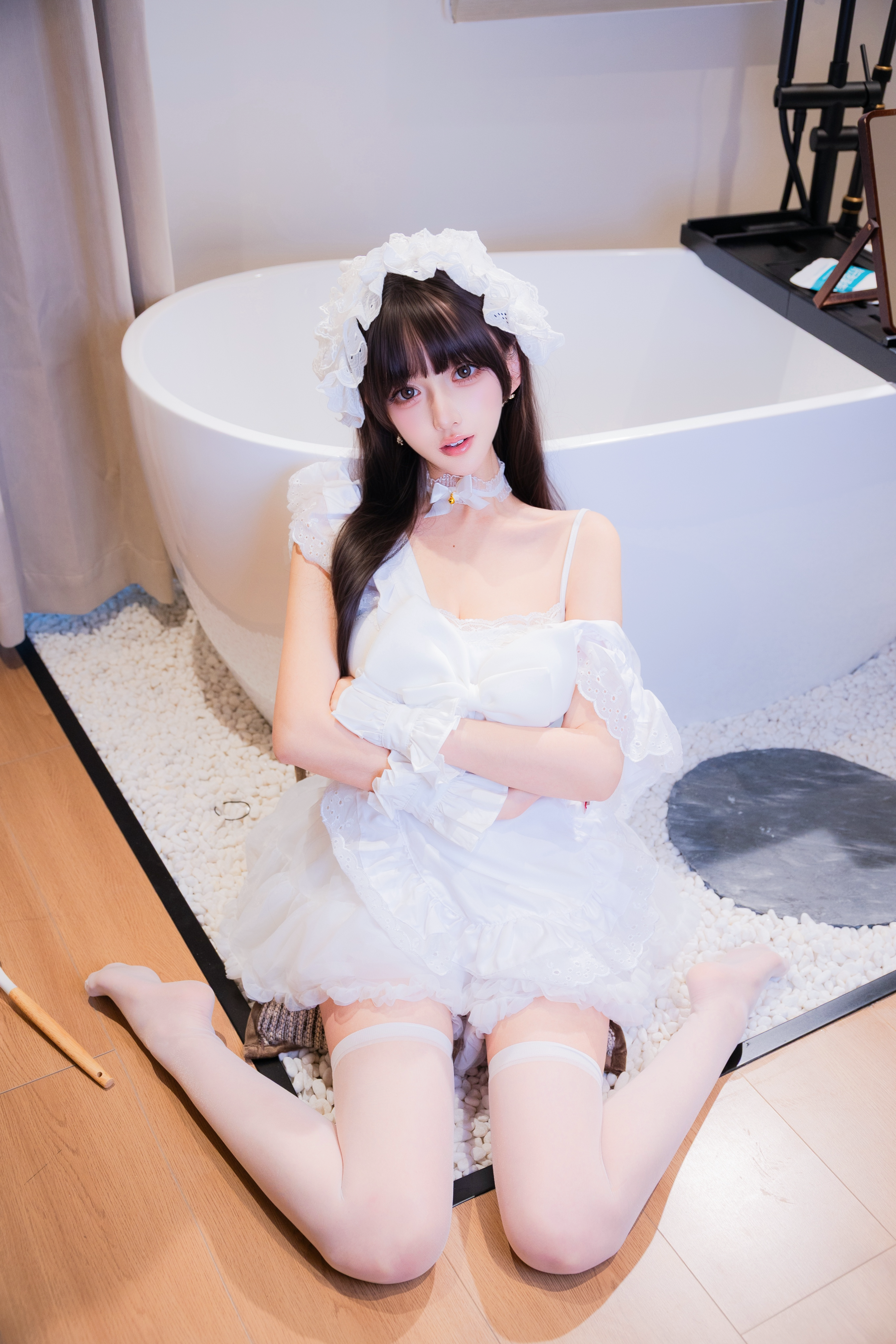 过期米线线喵 – 厨娘女仆 - 居家场景的适配度完全超出预期(第3张,共4张)