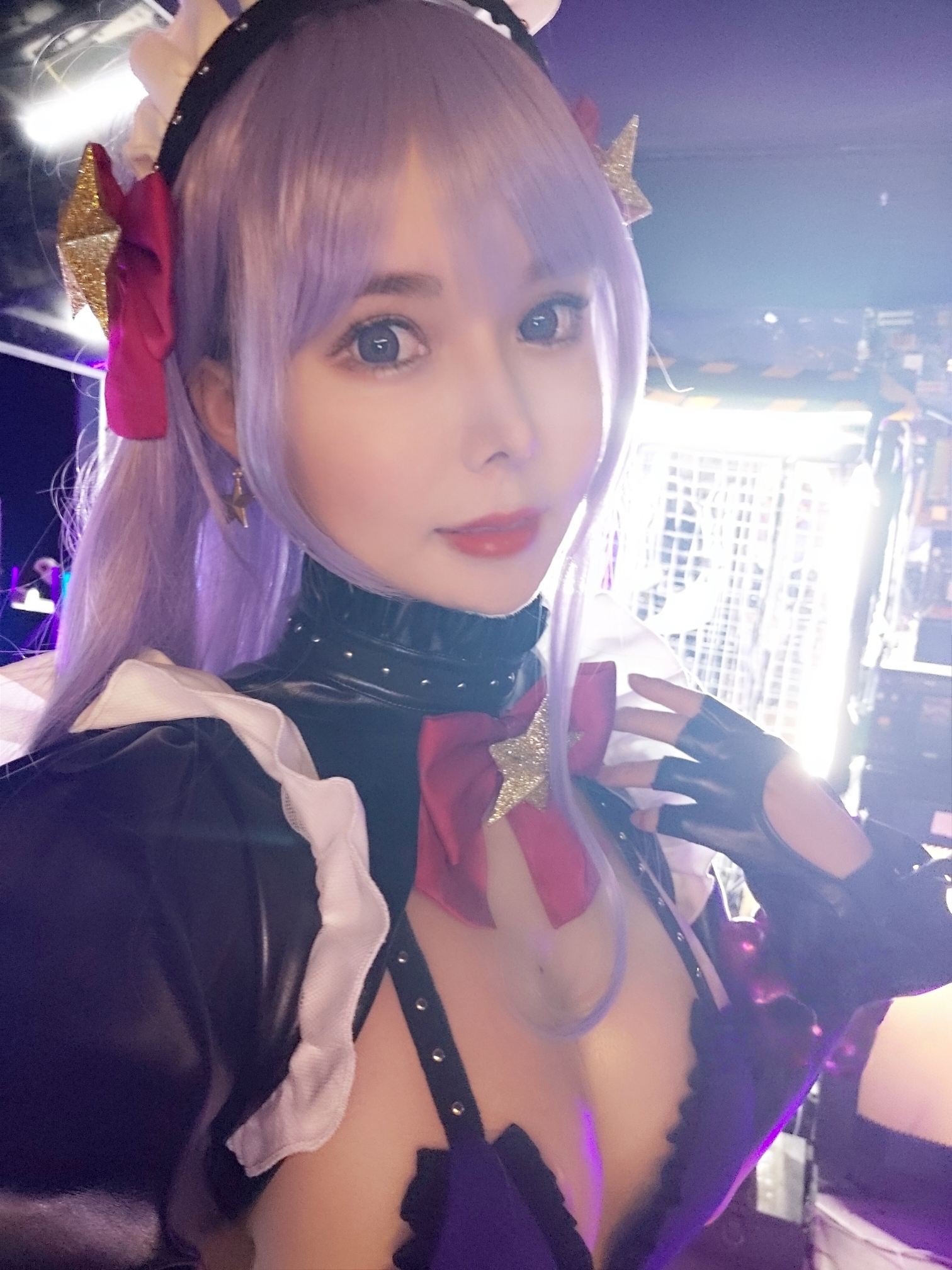 亚马逊鲶鱼 – BB同人女仆 - 紫调打光没有吃掉肤色(第5张,共5张)