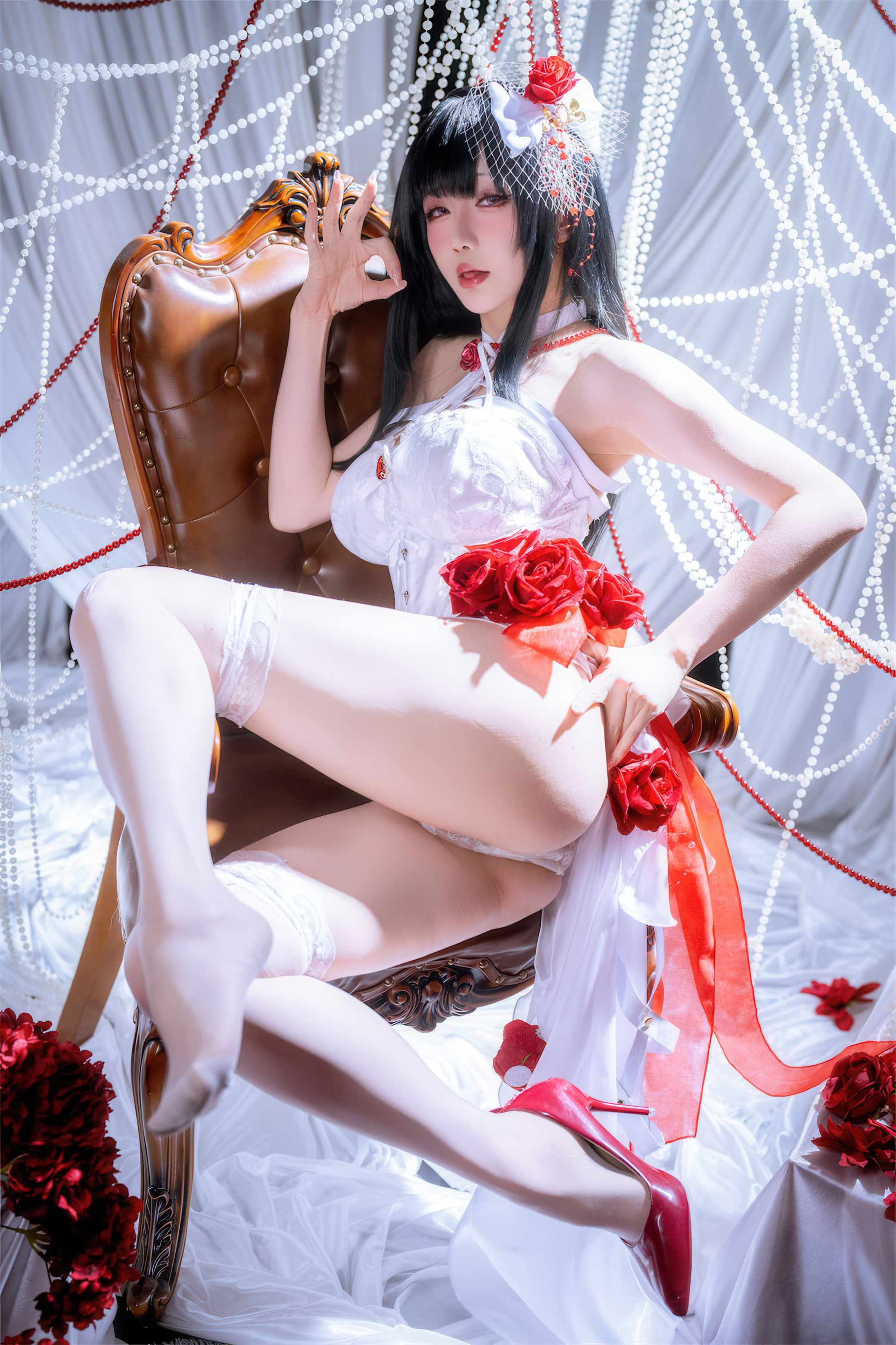 星之迟迟 计划B Nikke米哈拉:羁绊锁链 COS写真图集(第4张,共5张)