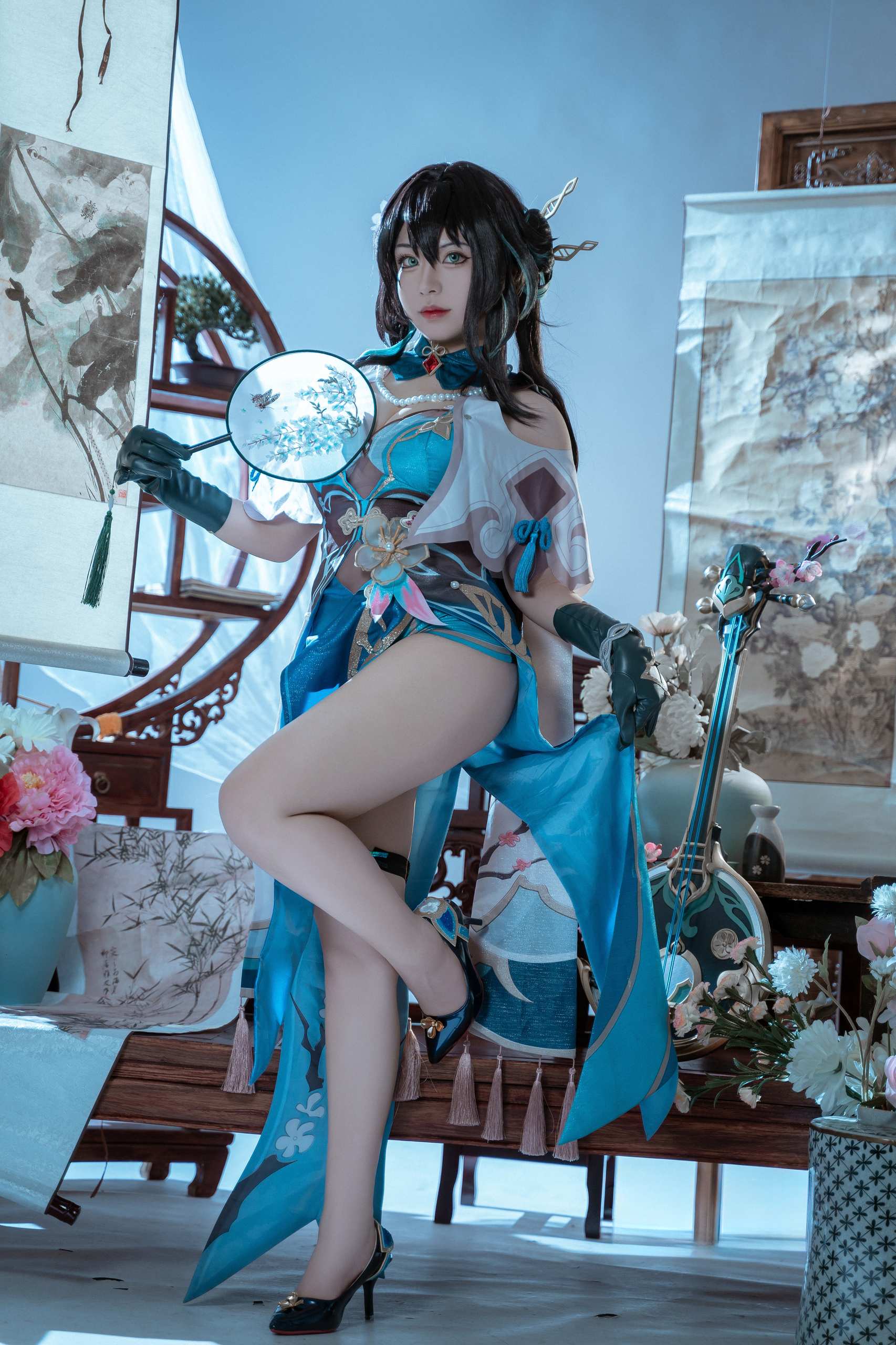 虎森森 崩坏·星穹铁道 阮梅 - 抱起阮的那张,才是整套的题眼(第4张,共5张)