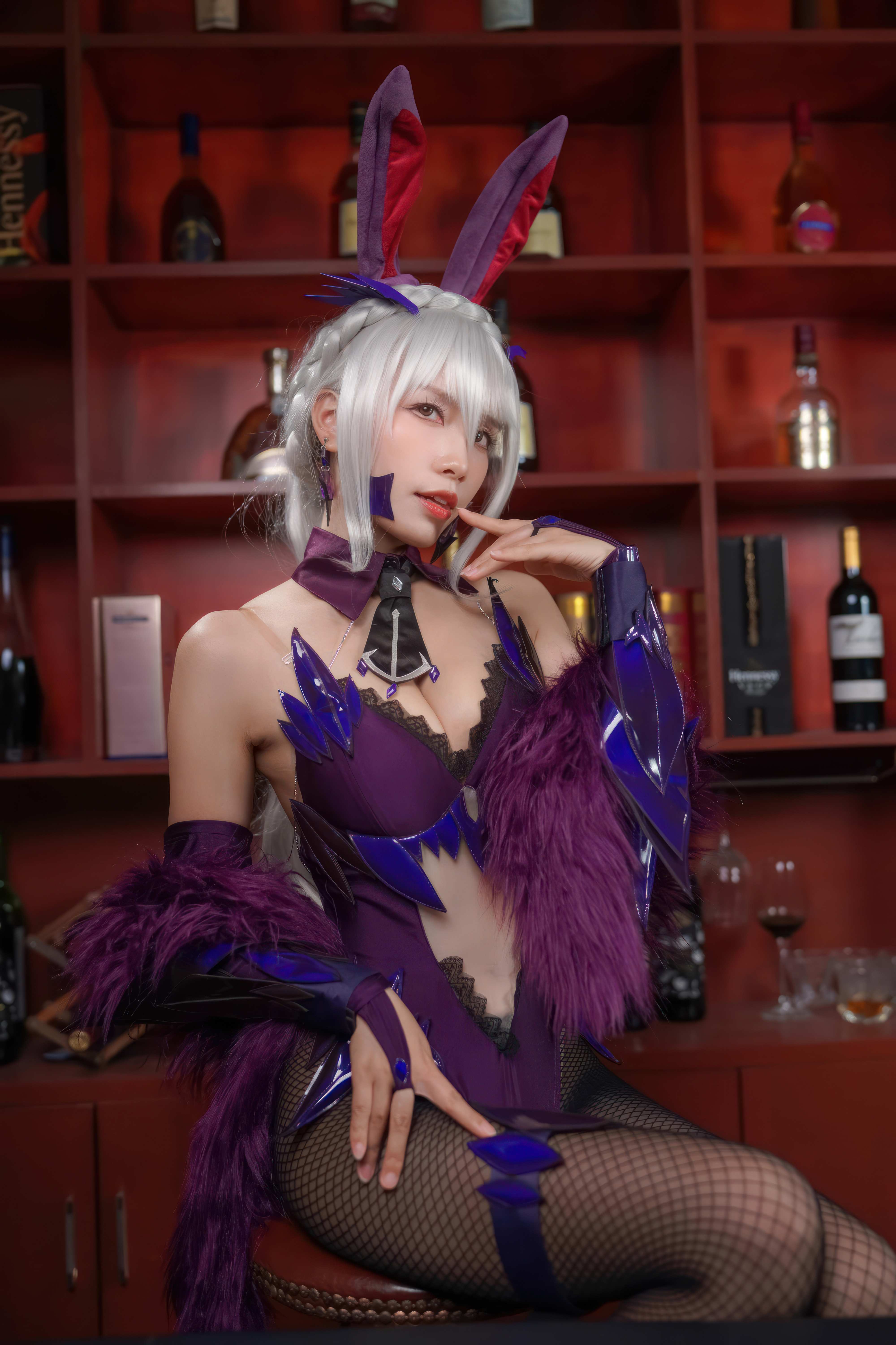Neko薇薇NO.14 FGO黑枪呆兔女郎，这套造型的质感是不是拉满了？