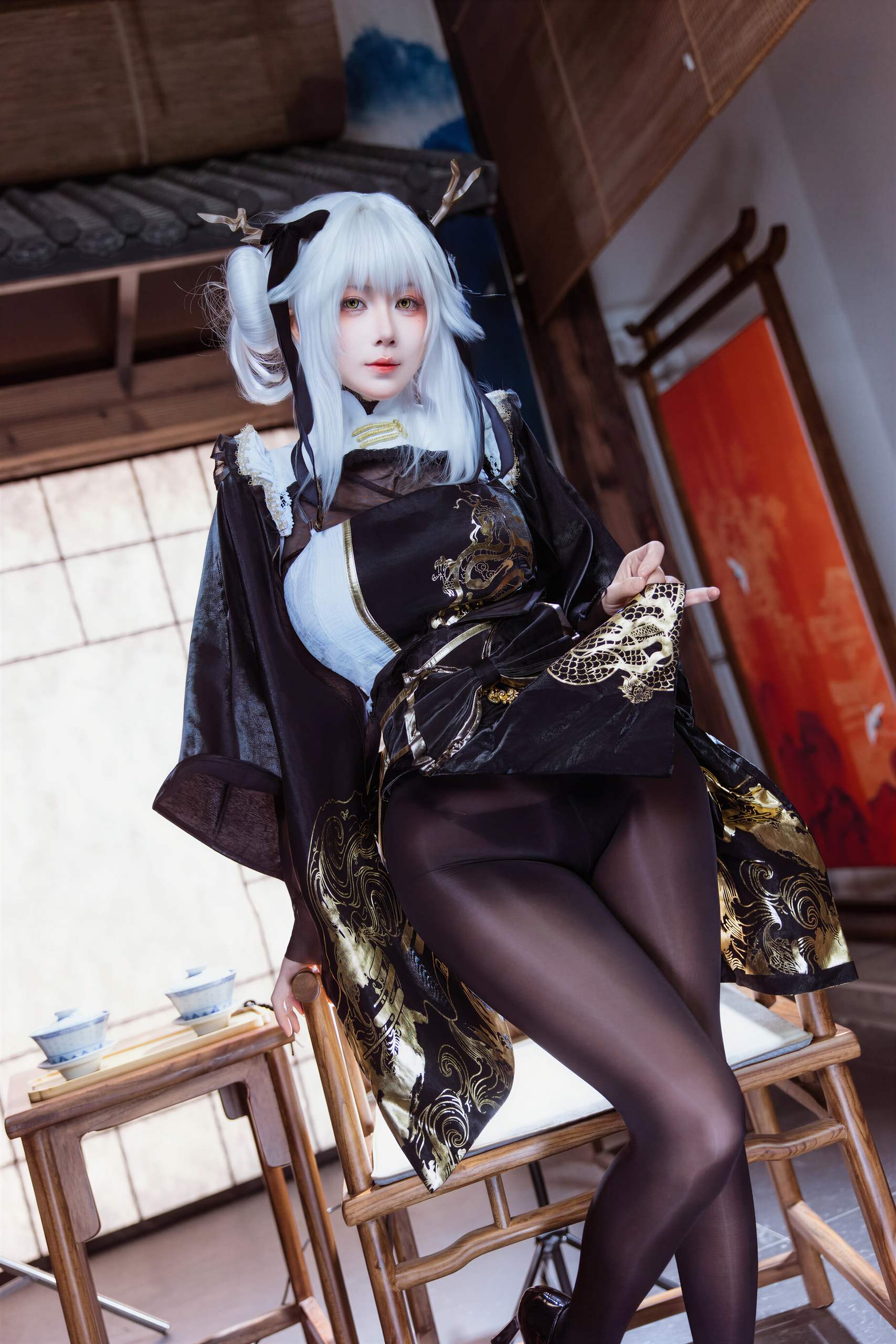 末夜787 – Nikke胜利女神 布兰儿 COS写真图集(第1张,共5张)