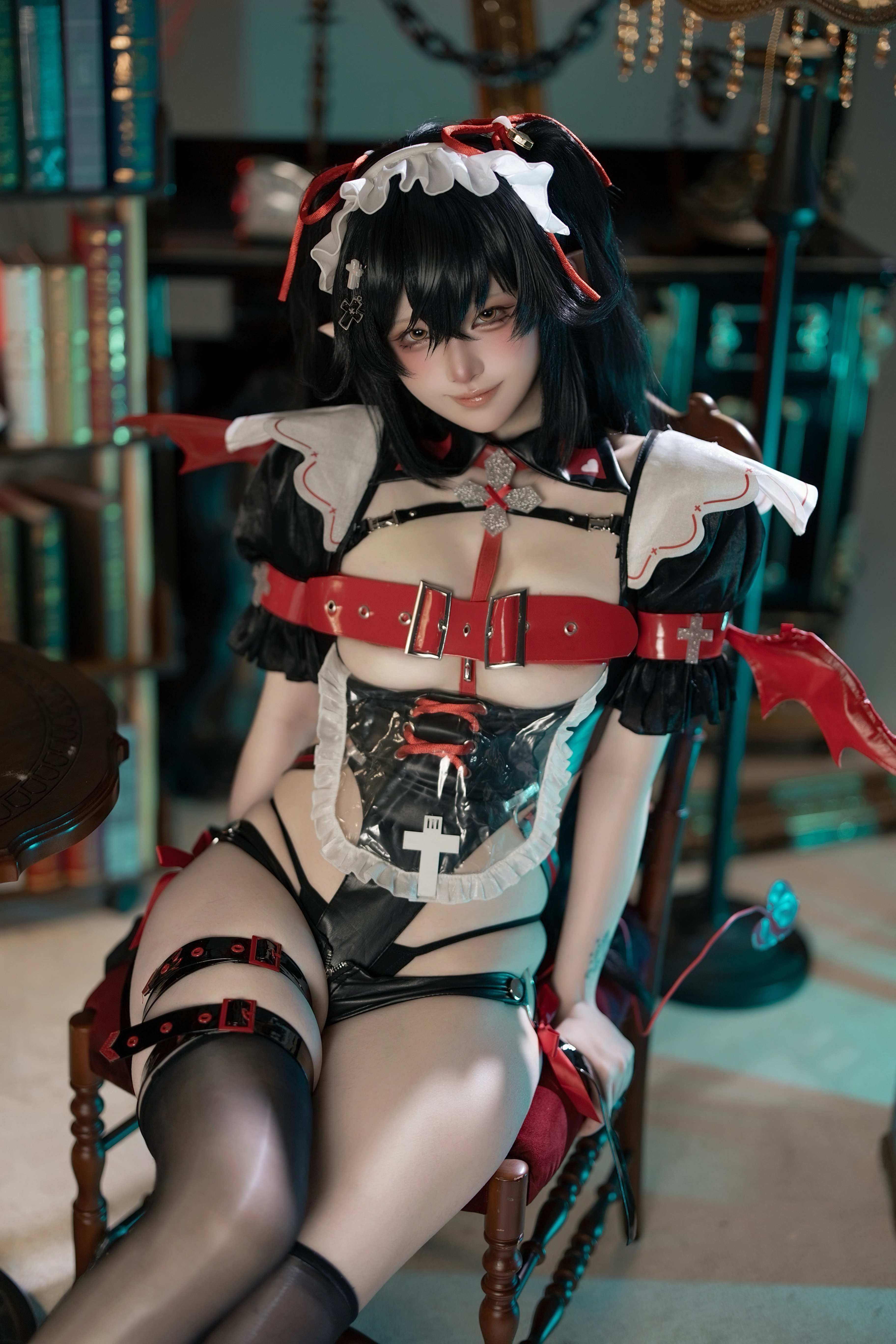 屿鱼NO.094扎娜恶魔女仆同人，新手入坑这套就对了