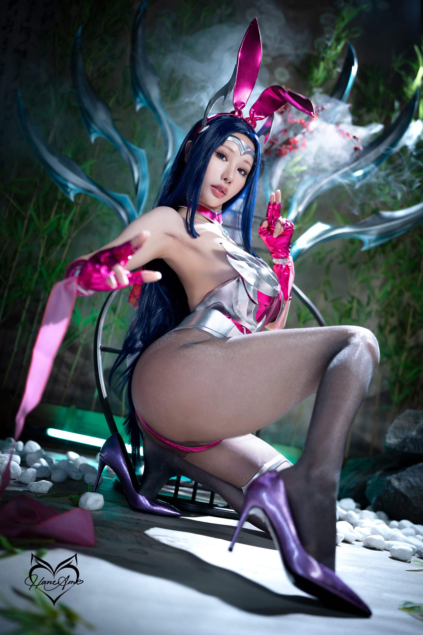 雨波HaneAme的伊瑞莉雅兔女郎，这套LOL主题新图到底值不值得收？