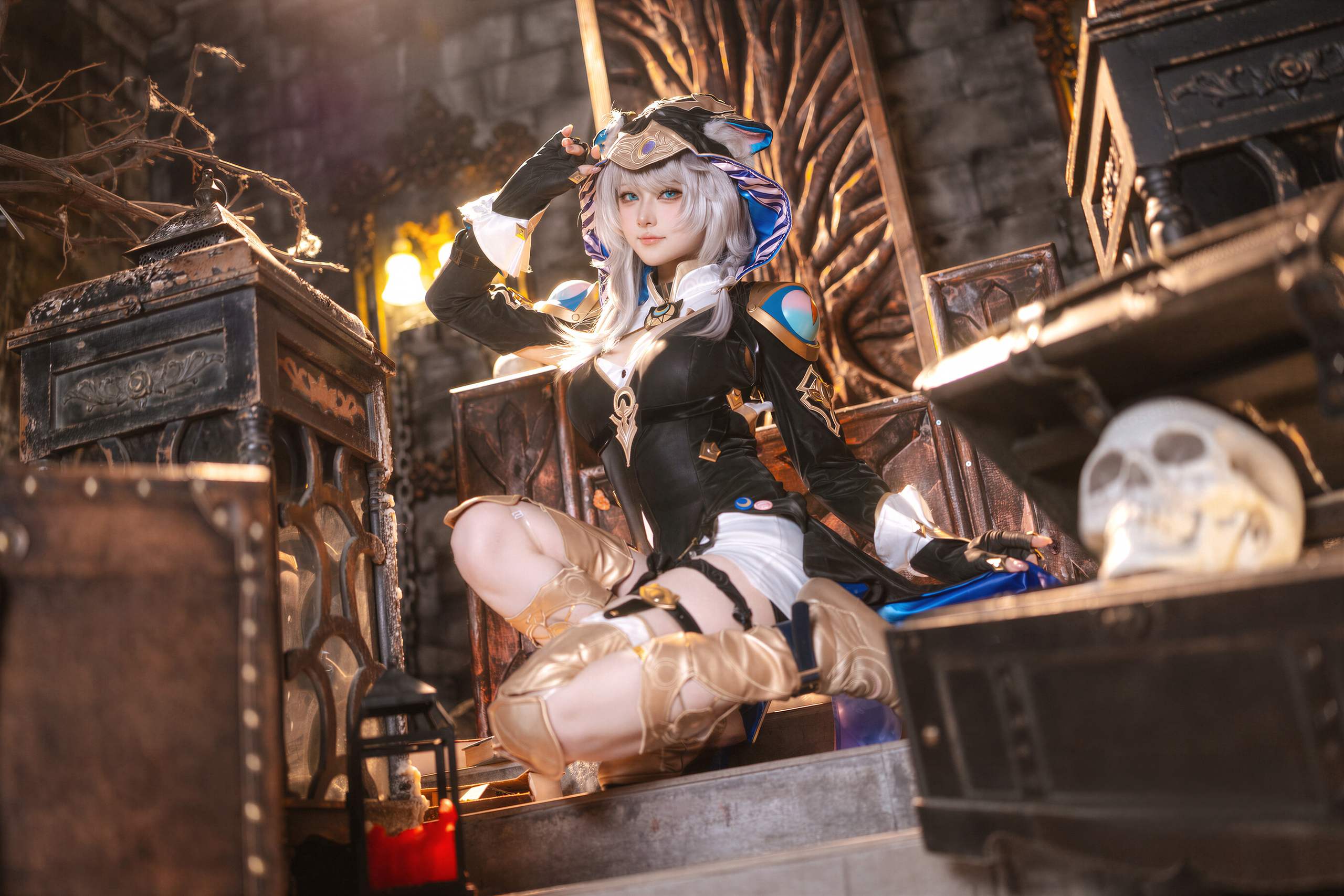 屿鱼 崩坏·星穹铁道 赛飞儿 COS写真图集（第1张，共4张）