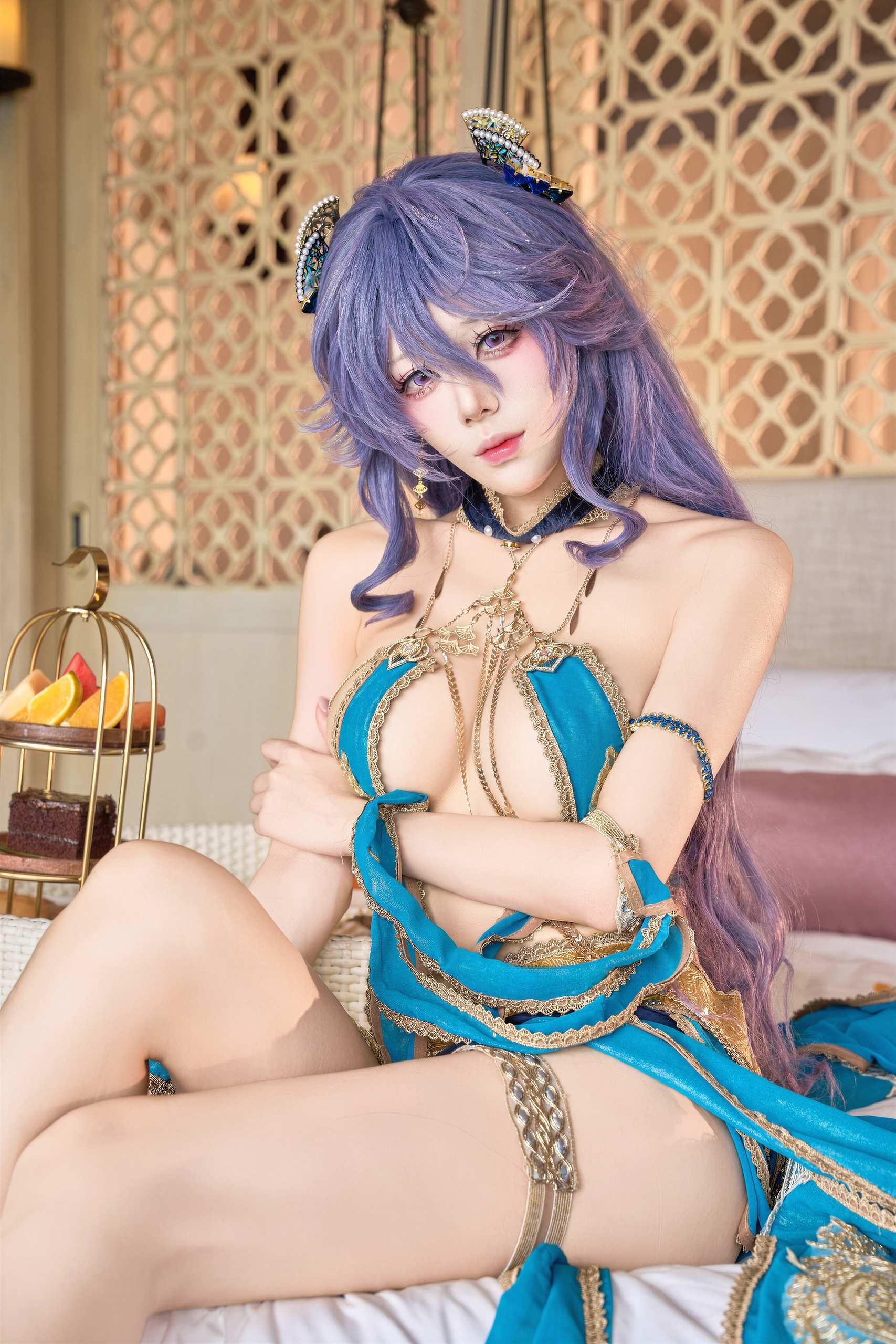 九言 鸣潮 坎特蕾拉 COS写真图集（第1张，共5张）
